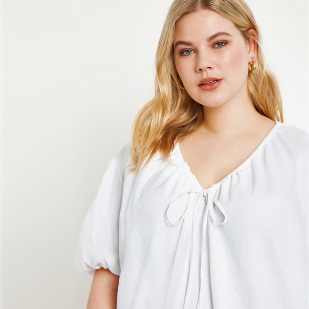 Eloquii Cinched Neckline Dress Size 20